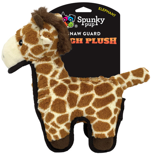 Spunky Pup Tough Plush Giraffe