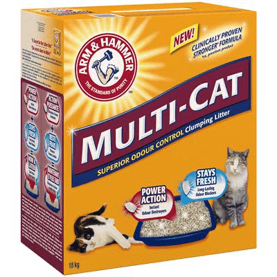 A&H Multi-Cat Clumping Litter - Wiggles & Whiskers Pet SuppliesLitterArm & Hammer