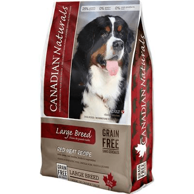 Canadian Naturals Grain Free Large Breed Red Meat 28LB - Wiggles & Whiskers Pet SuppliesCanadian Naturals