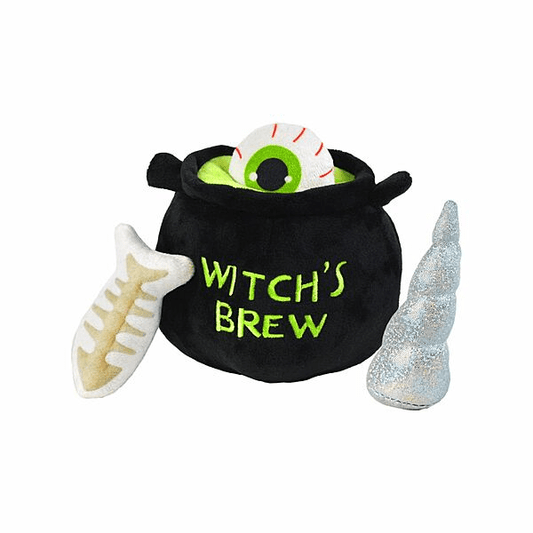 Cauldron with Objects 10" - Wiggles & Whiskers Pet SuppliesPatchwork Pet