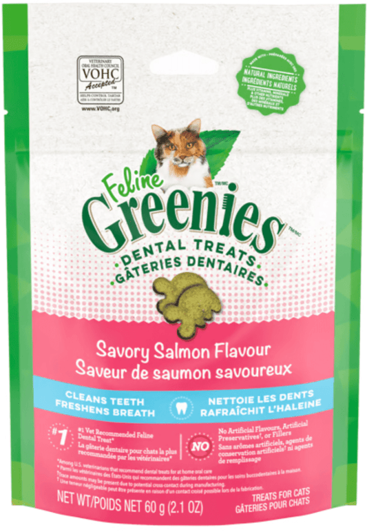 Dental Treat Savory Salmon 2.1 OZ - Wiggles & Whiskers Pet SuppliesAnipet Animal Supplies
