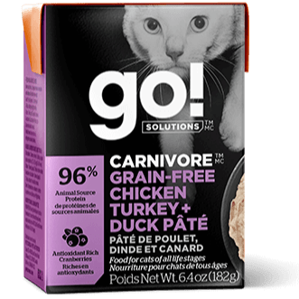 GO! Carnivore Chicken, Turkey & Duck 6.4OZ