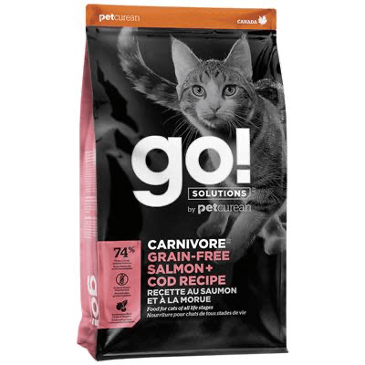 GO! Carnivore Salmon & Cod - Wiggles & Whiskers Pet SuppliesPetcurean Go!