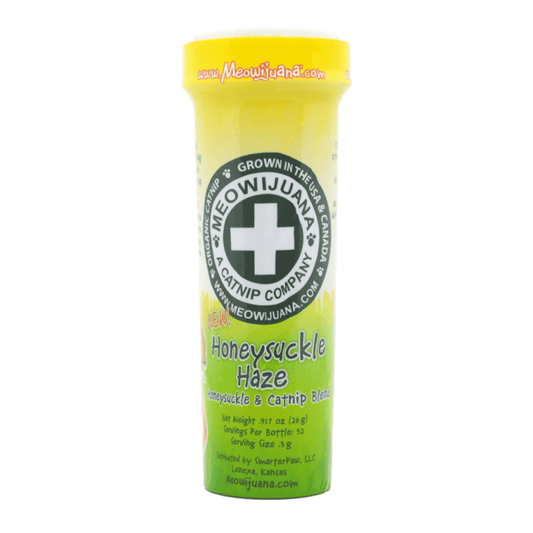 Honeysuckle Haze - Honeysuckle & Catnip Blend - 26 g - Wiggles & Whiskers Pet SuppliesMeowijuana