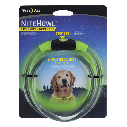 NiteHowl LED Safety Necklace Green - Wiggles & Whiskers Pet SuppliesNiteIze