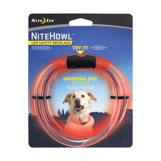 NiteHowl LED Safety Necklace Red - Wiggles & Whiskers Pet SuppliesNiteIze