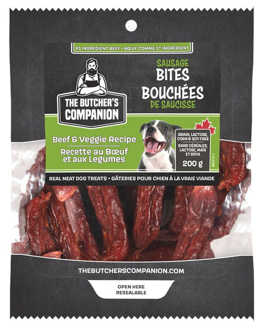 Sausage Sticks - Beef Veggie Recipe - Wiggles & Whiskers Pet SuppliesAnipet Animal Supplies