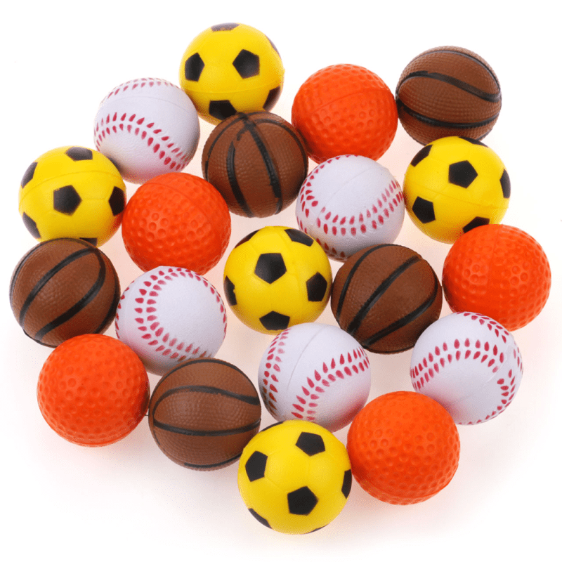 Sponge Sports Balls - Bulk - Wiggles & Whiskers Pet SuppliesWONPET
