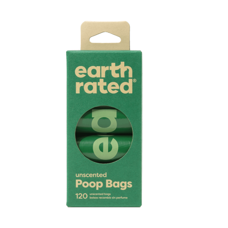 Unscented Refill Bags | 8 Rolls 120 Bags - Wiggles & Whiskers Pet SuppliesEarth Rated