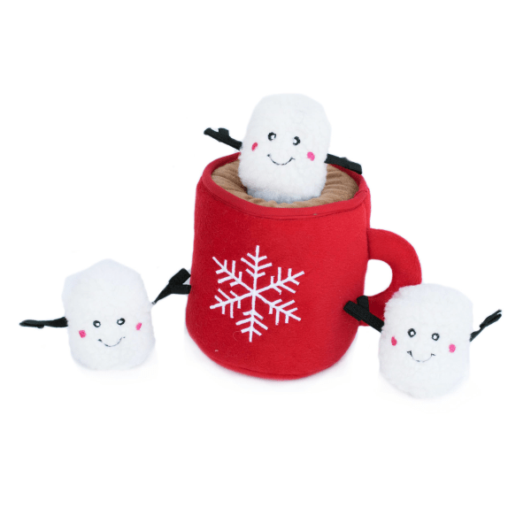 ZippyPaws Holiday Burrow Hot Cocoa - Wiggles & Whiskers Pet SuppliesZIPPY PAWS